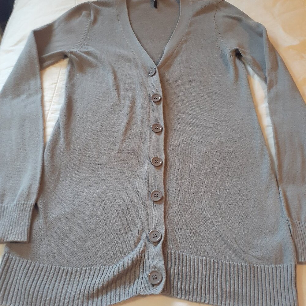 Kersh Long Cotton Cardigan Size Small